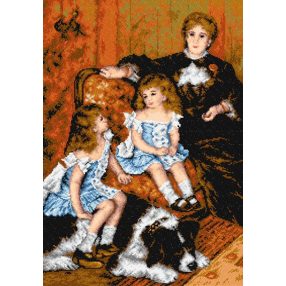 2232R Auguste Renoir-Mrs.Charpentier gyerekekkel 50x70cm