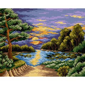 2347H Naplemente a tónál 24x30cm