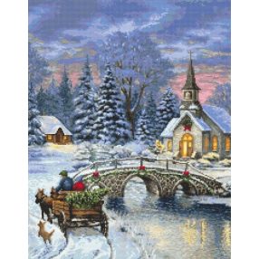 8944 Karácsonyi nosztalgia 43x55 cm