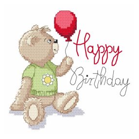 Z8775 Happy Birthday 15x15 cm