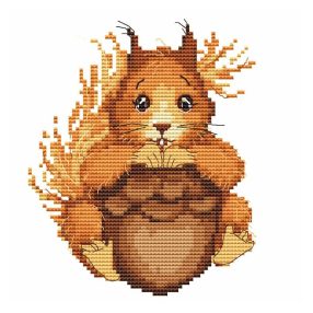 Z10062 Small squirrel 15x15 cm