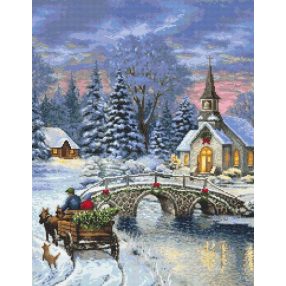 Z8944 Christmas nostalgia 35x45 cm