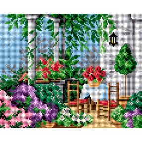 2258H Nyár a teraszon 24x30cm