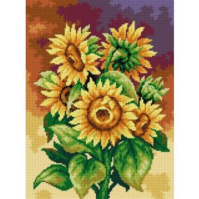 2488J Napraforgó csokor 30x40cm