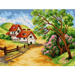 2537J Tavaszi táj 30x40cm