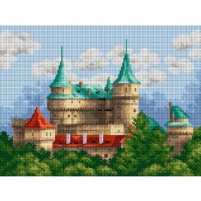 2555J Bojnice kastély 30x40cm