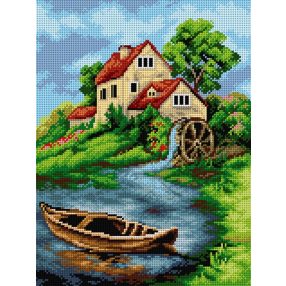 2607J Vízimalom 30x40cm