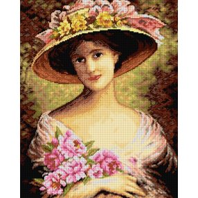 2609M Emile Vernon - Díszes kalap 24x30