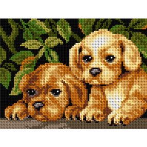 2627F Kiskutyák 18x24cm