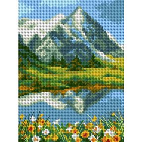 2624F Nyár a hegyekben 18x24cm