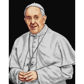 2695M Portré: Ferenc pápa 40x50cm