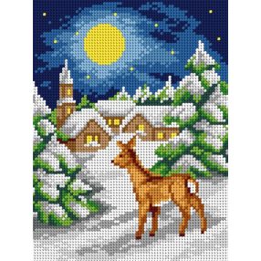 2829F Őzike 18x24cm