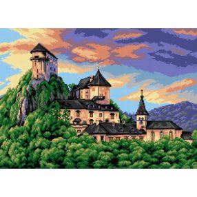 2879R Orava kastély 50x70cm