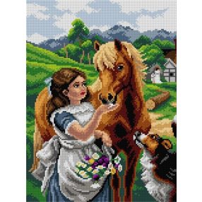 2924J Alfred Wiliam Strutt - Édesség 30x40cm