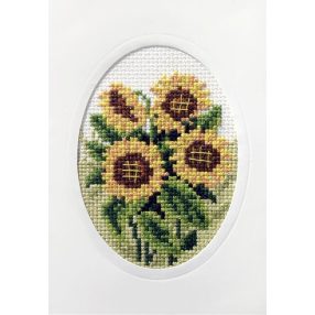SA6099 Sunflowers 10,5x15 cm