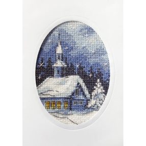 SA6153 Church 10,5x15 cm