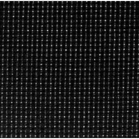 968-02 Black aida fabric 14ct 50x53 cm