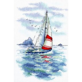 SA009 Sea Regatta 25x18 cm