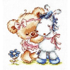 ci-017-018 I love my horse 12x13 cm