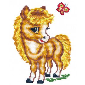 ci-018-002 Merry horse 14x18 cm