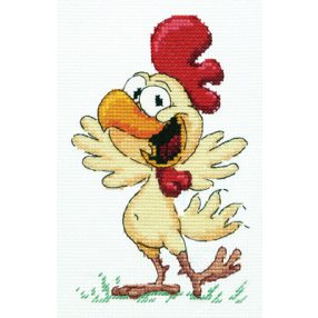 ci-019-021 Cock-A-Doodle-Doo! 10x15 cm