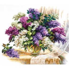 ci-040-064 The scent of lilacs 40x37 cm