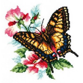ci-042-010 Swallowtail butterfly 17x18 cm