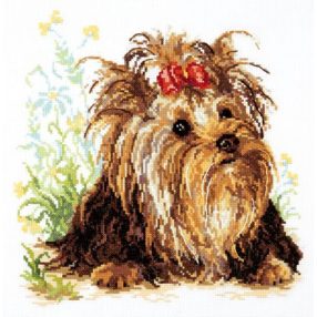 ci-059-013 Yorkshire Terrier 26x26 cm