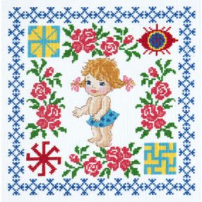 ci-088-002 Daughter's health 24x24 cm