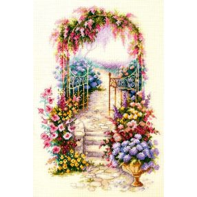 ci-110-001 Entrance to the garden 23x45 cm