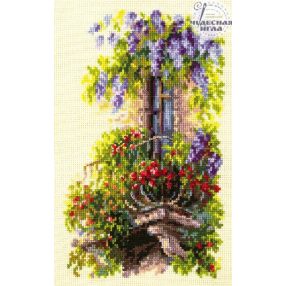 ci-074-005 Blossoming Balcony 15x23 cm