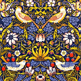 XAC3 William Morris - Eper tolvaj 31x31 cm