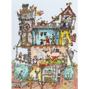 XCT19 Castle 35x26 cm
