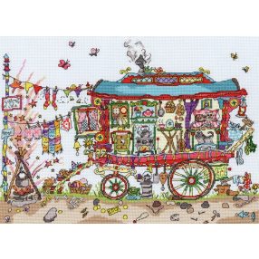 XCT13 Gypsy Wagon  26x36 cm