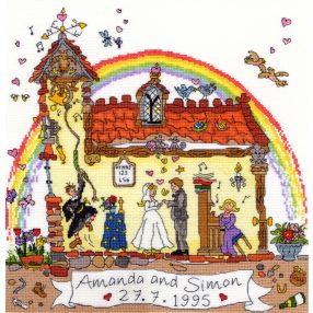 XCT23 Cut Thru Wedding 31x32 cm