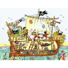 XCT7 Pirate Ship 26x35 cm