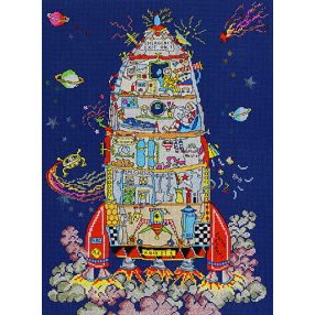 XCT6 Rocket 35x26 cm