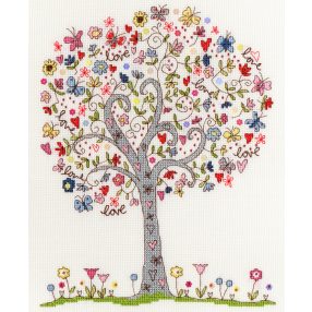 XKA02 Love Tree 24x30 cm