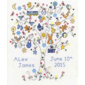 XKA08 Love Baby Boy 22x28 cm