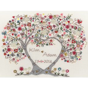 XKA04 Love Blossoms 34x26 cm