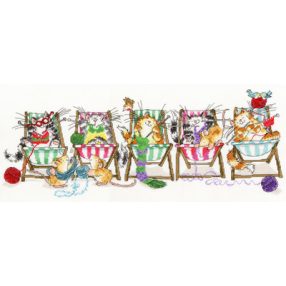 XMS04 Kitty Knit 52x22 cm