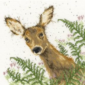 XHD32 Doe A Deer 26x26 cm