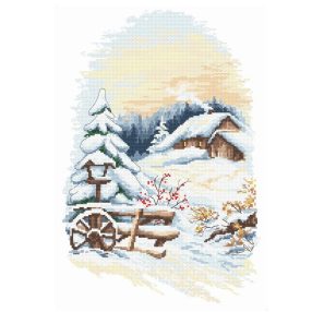 10155 A tél varázsa 32x45 cm