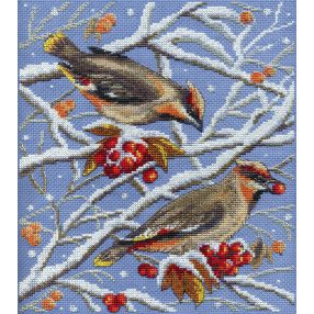 pan-1248 Winter Birds 21x25 cm