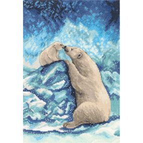 pan-7082  Polar Bears 18x27 cm