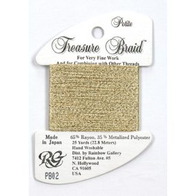 PB02 Petite Treasure Braid Light Gold