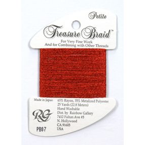 PB07 Petite Treasure Braid Red