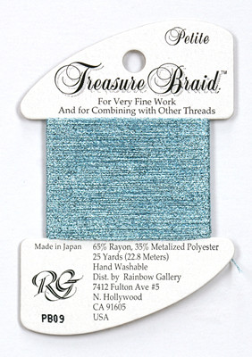 PB09 Petite Treasure Braid Light Blue