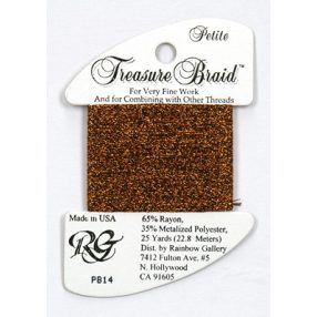 PB14 Petite Treasure Braid Bronze
