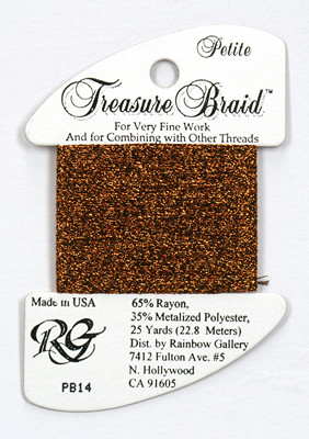 PB14 Petite Treasure Braid Bronze